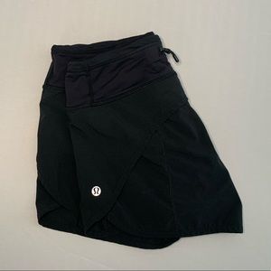 Black Lululemon shorts